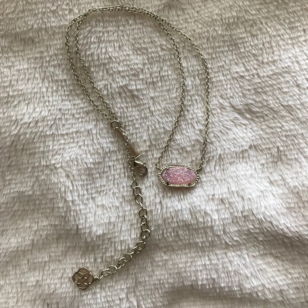 Kendra Scott Pink Drusy Elisa